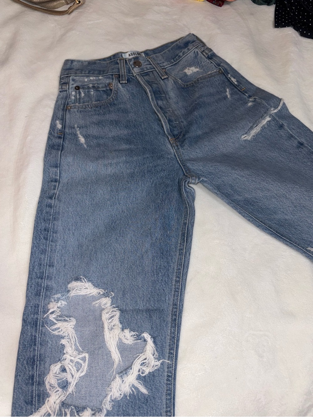 Agolde 90s Mid-Rise loose fit - size 23